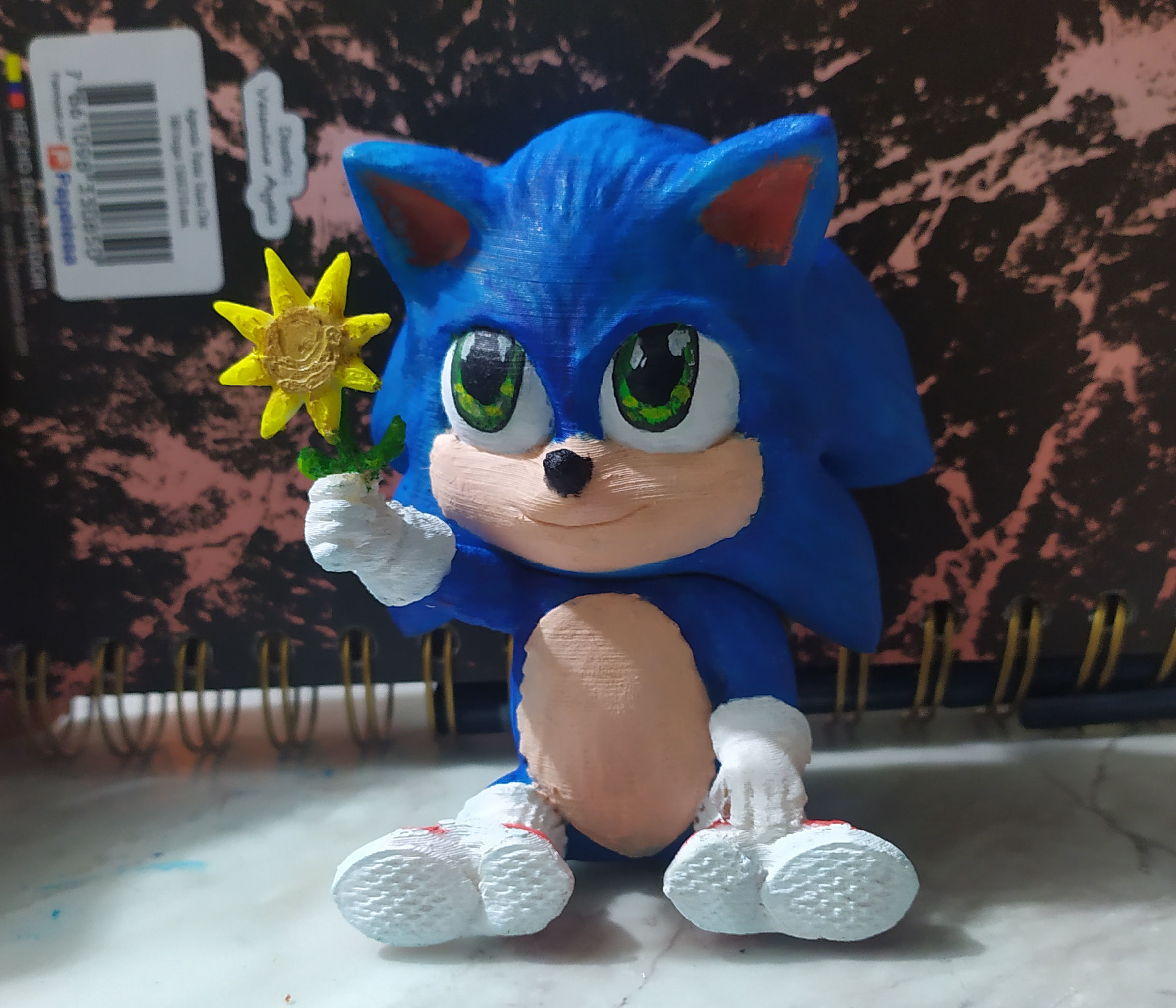 baby sonic SONIC THE MOVIE 3D print model_10