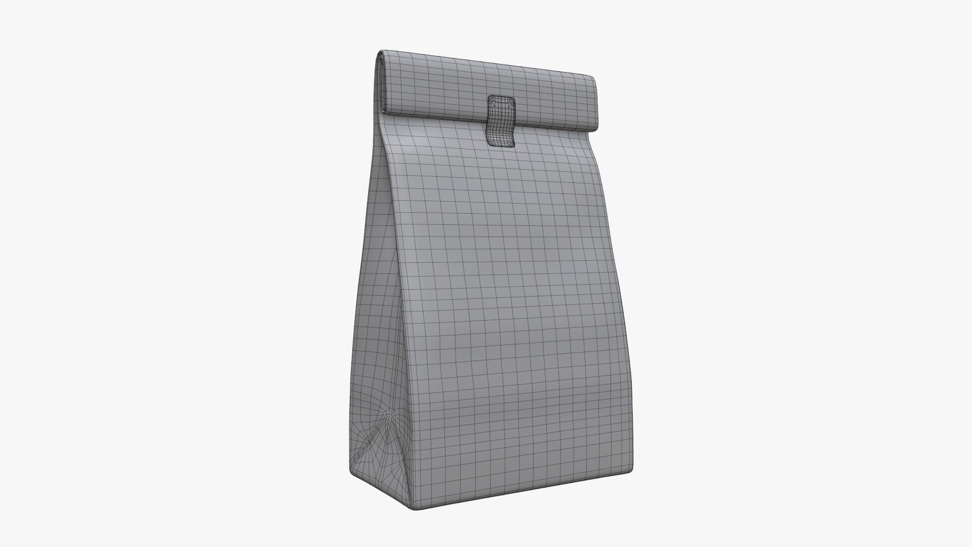 Craft paper package 01 3D model_4