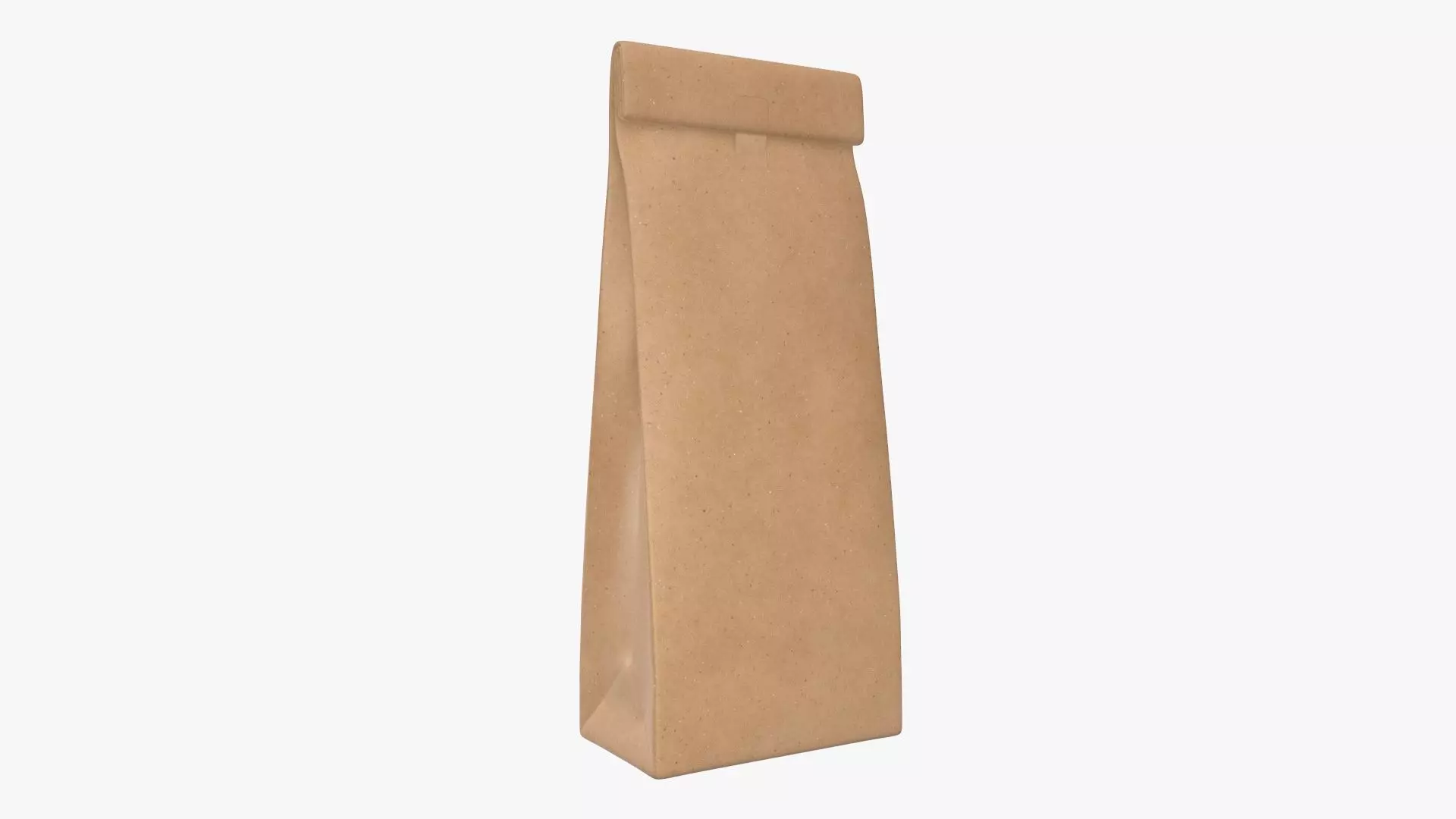 Craft paper package 02 3D model
