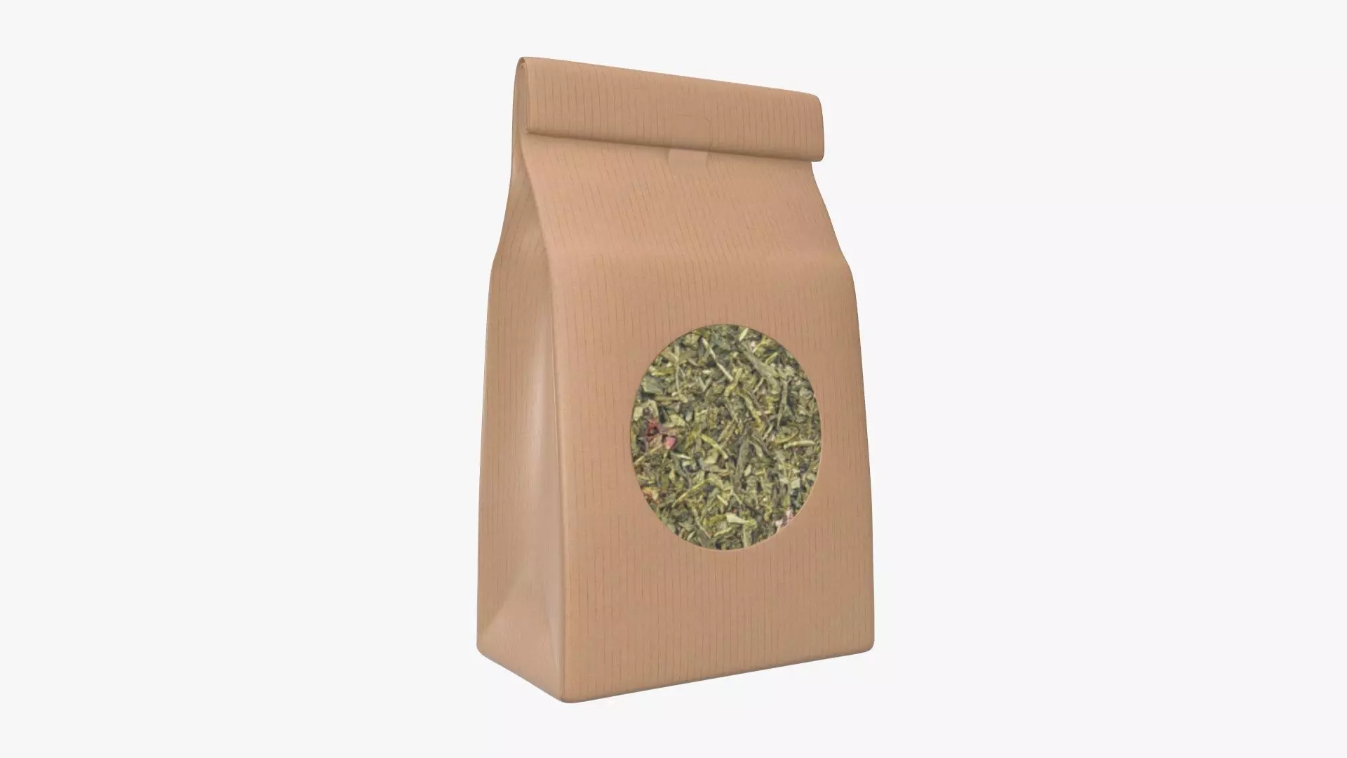 Craft paper package 03 3D model_0