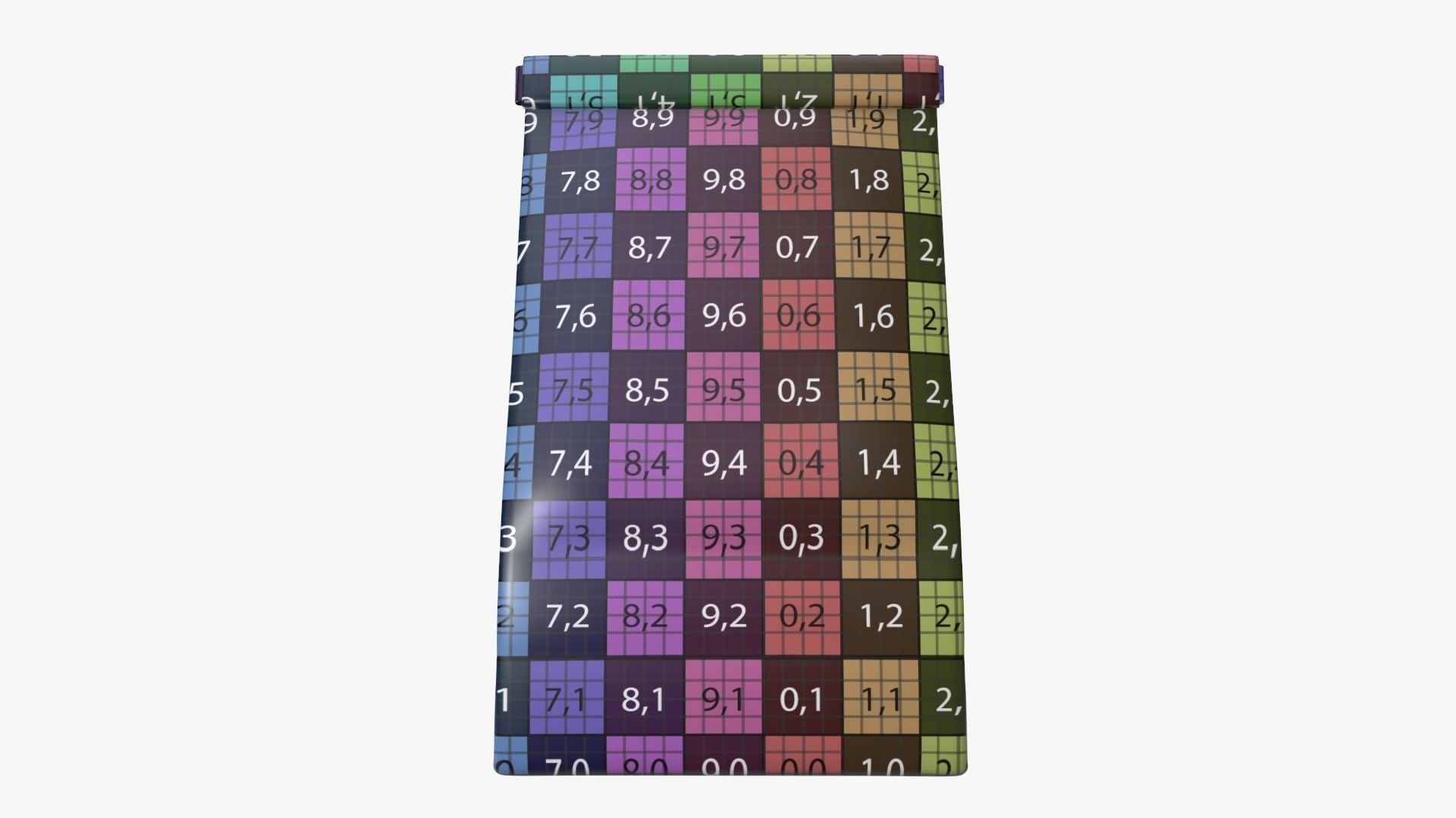 Craft paper package 05 3D model_11