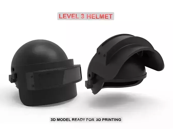 Level 3 Helmet 3D print model