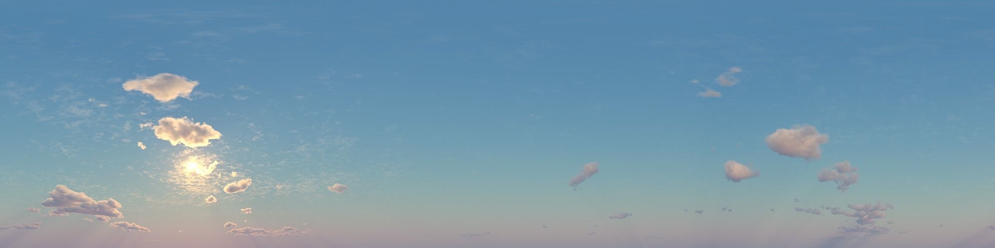 FREE Skydome HDR - Hazy Afternoon - 1 Texture_3