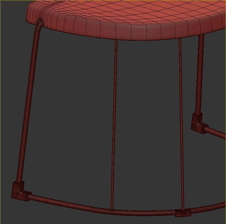TRANARO table and YNGVAR chairs 3D model_5