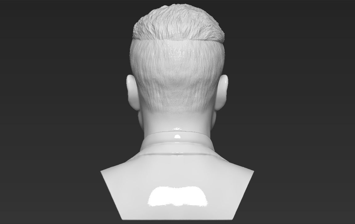 Tommy Shelby from Peaky Blinders bust for full color 3D printing 3D print model_29