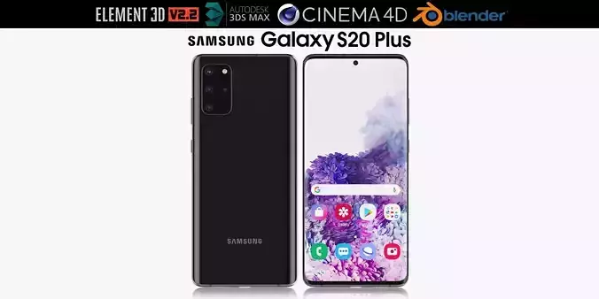 Samsung Galaxy S20 Plus black