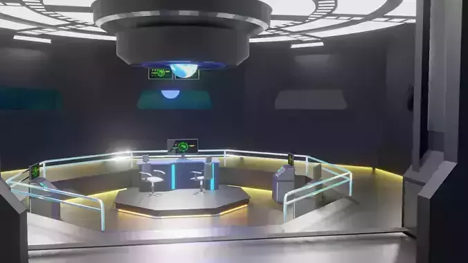 Sci-Fi Command Centre