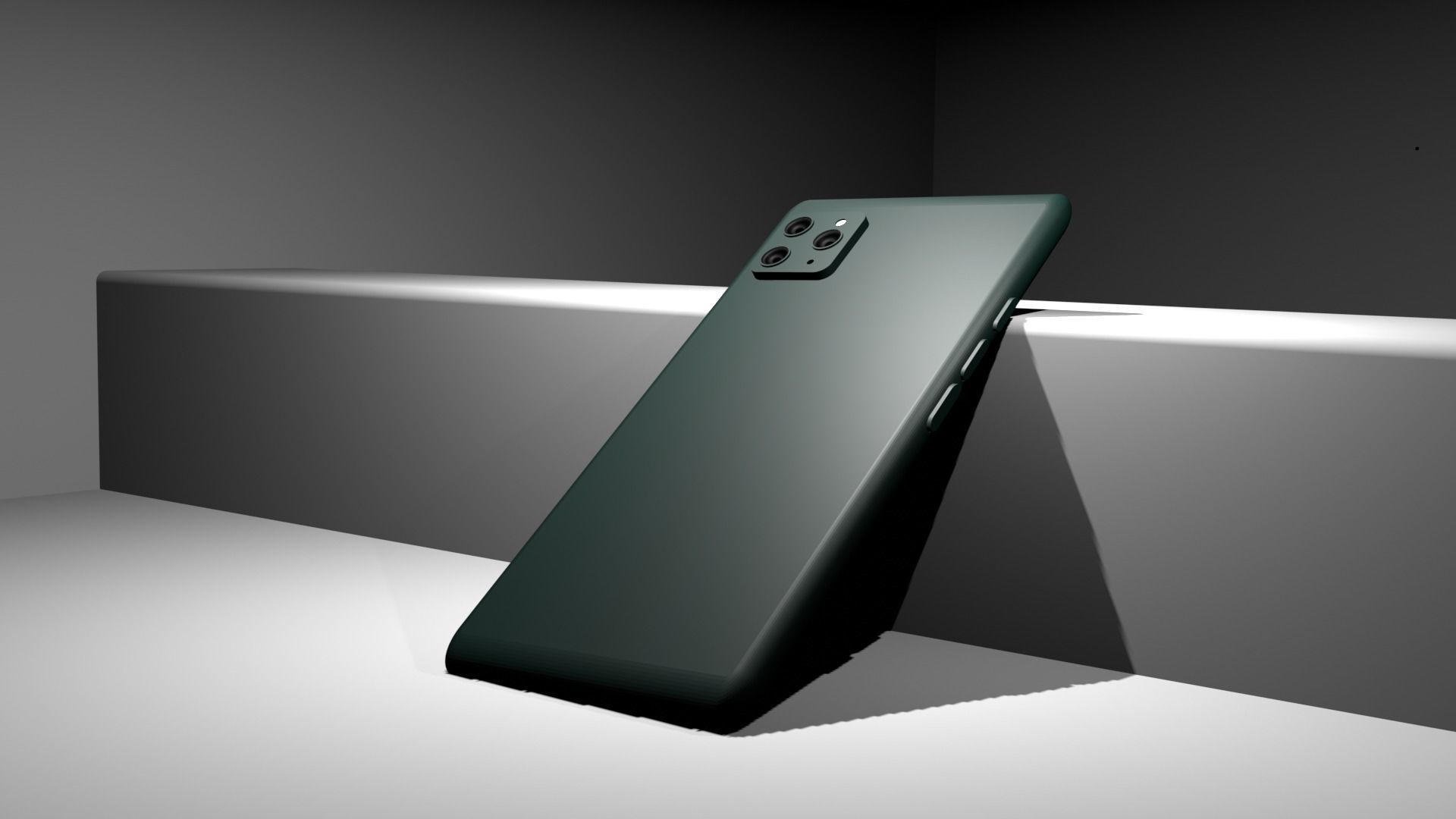 i Phone 11 Pro Free 3D model_1