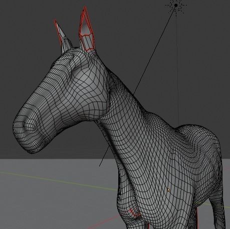 Horse 3D model_5