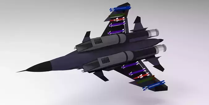 RL-48 Aircraft 3d model 