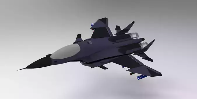 RL-48 Aircraft 3d model 