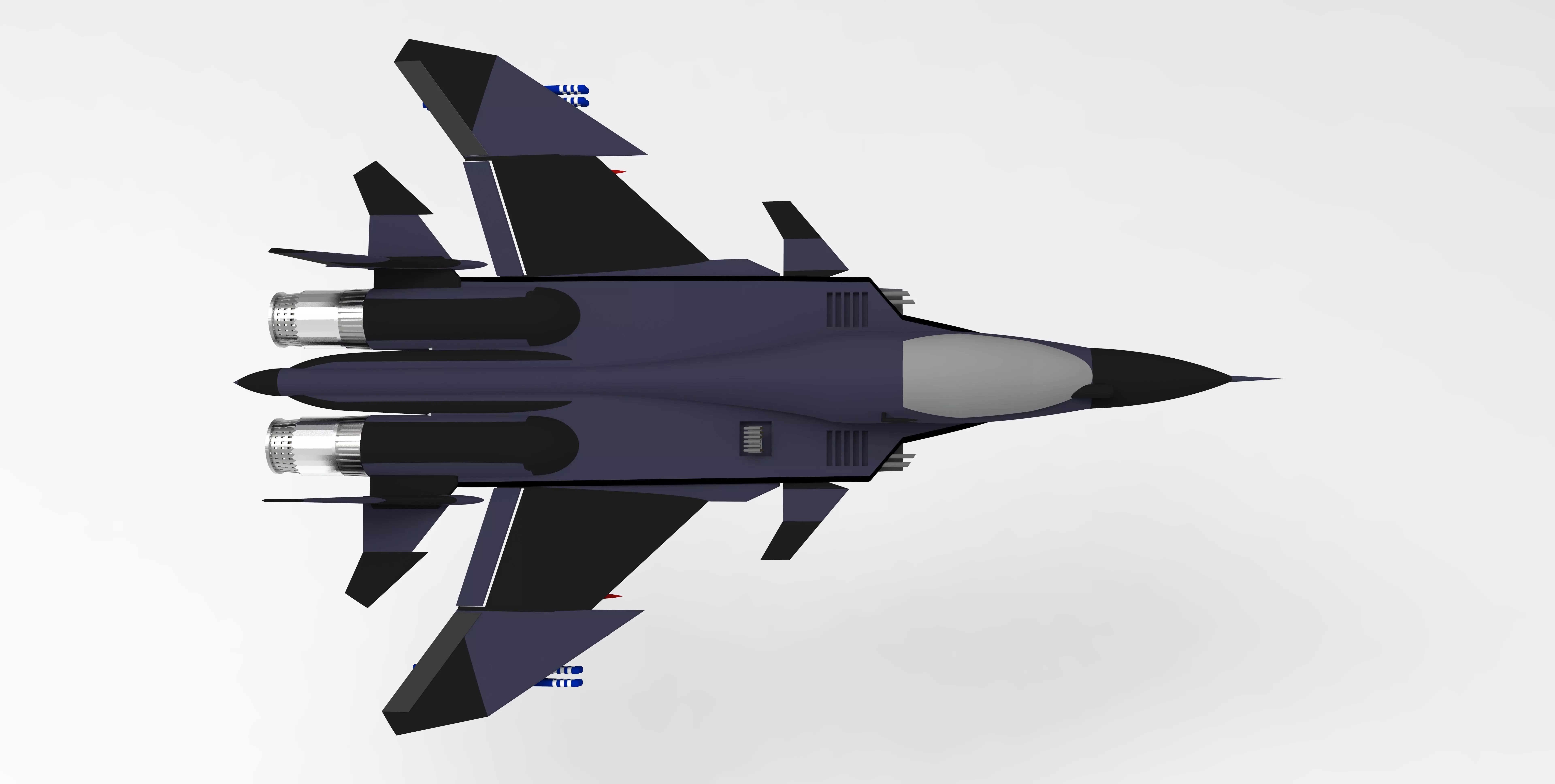 RL-48 Aircraft 3d model  3D model_0
