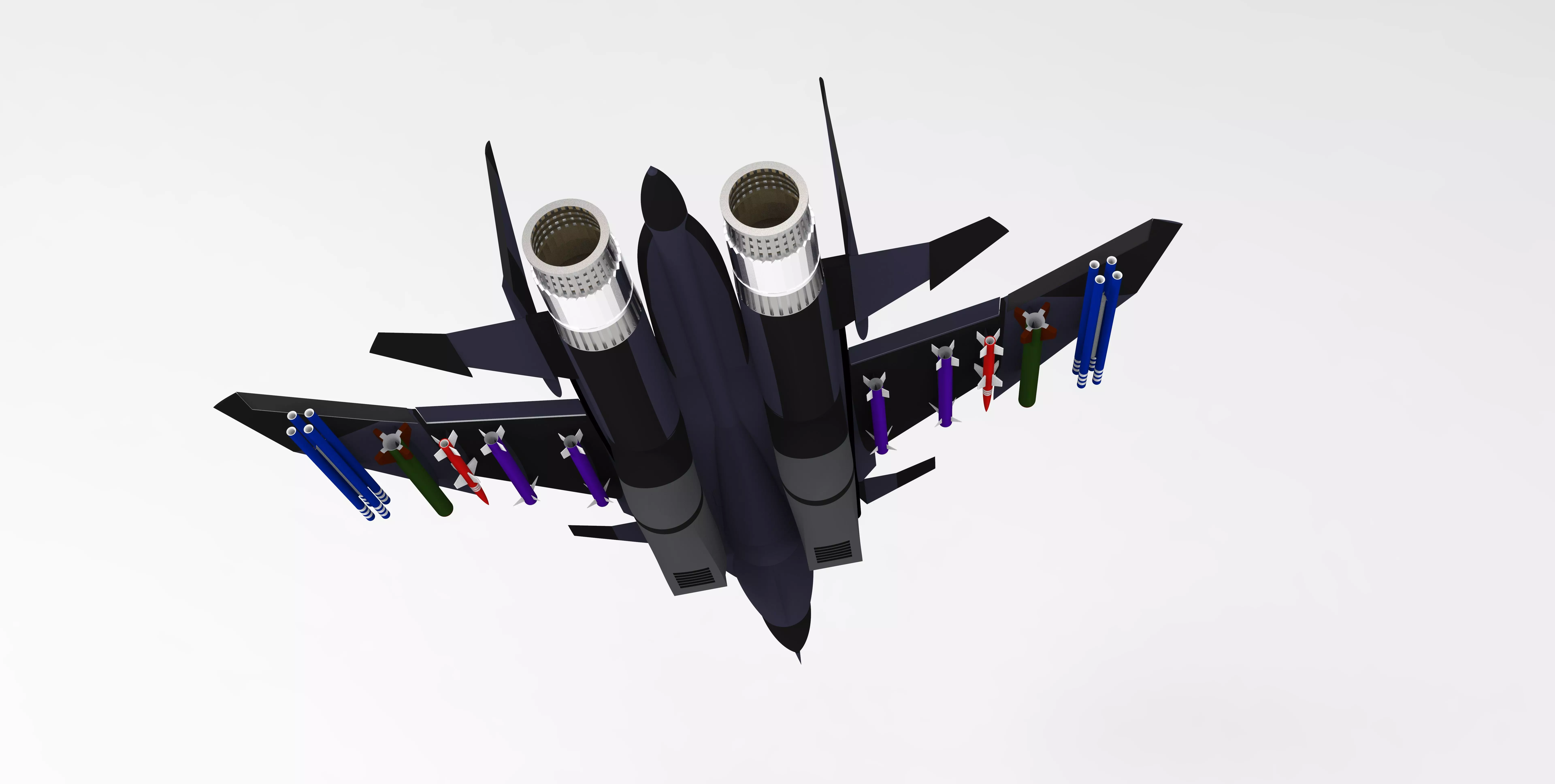 RL-48 Aircraft 3d model  3D model_2
