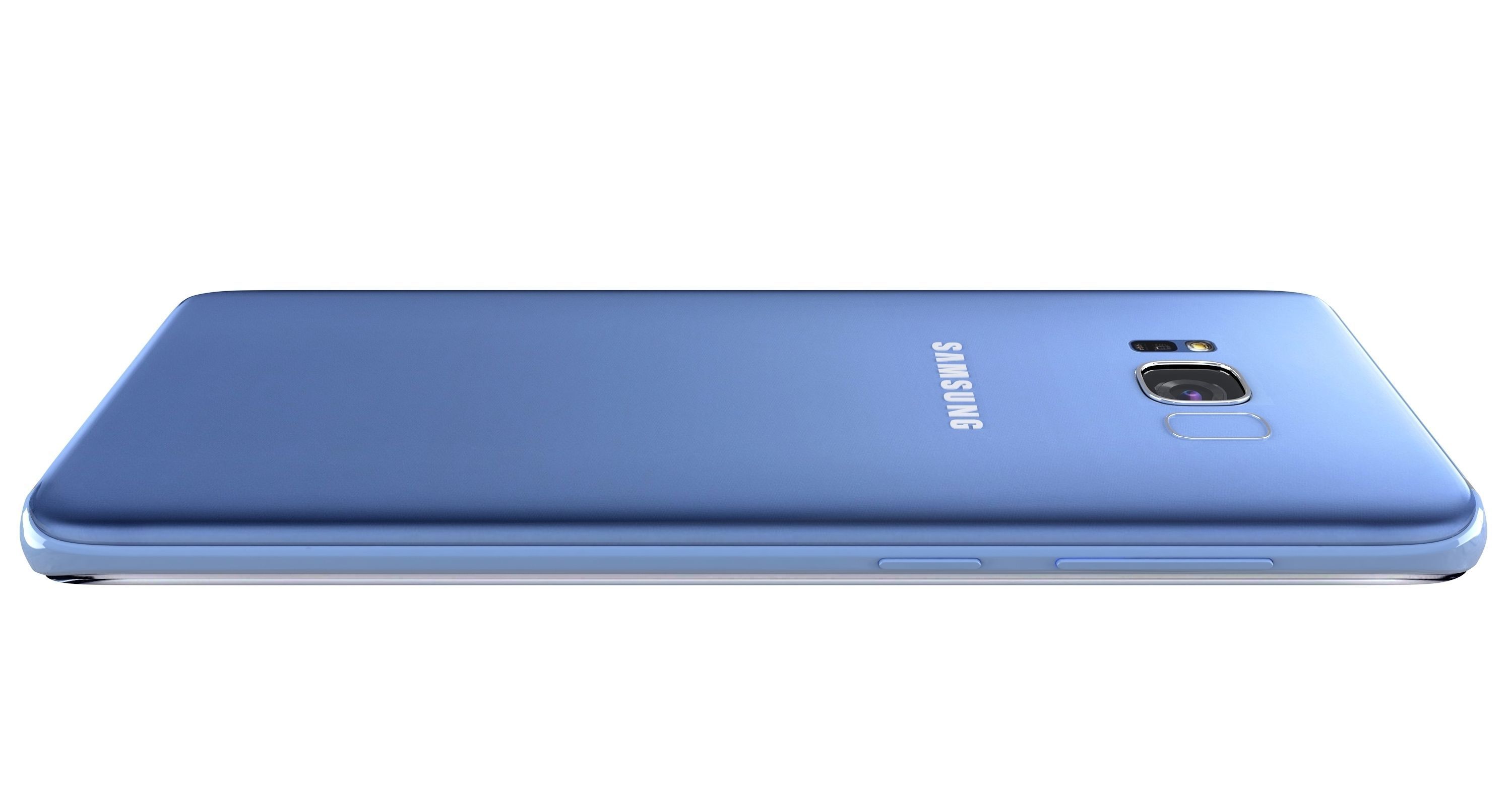 Samsung Galaxy S8 Coral Blue  3D model_9
