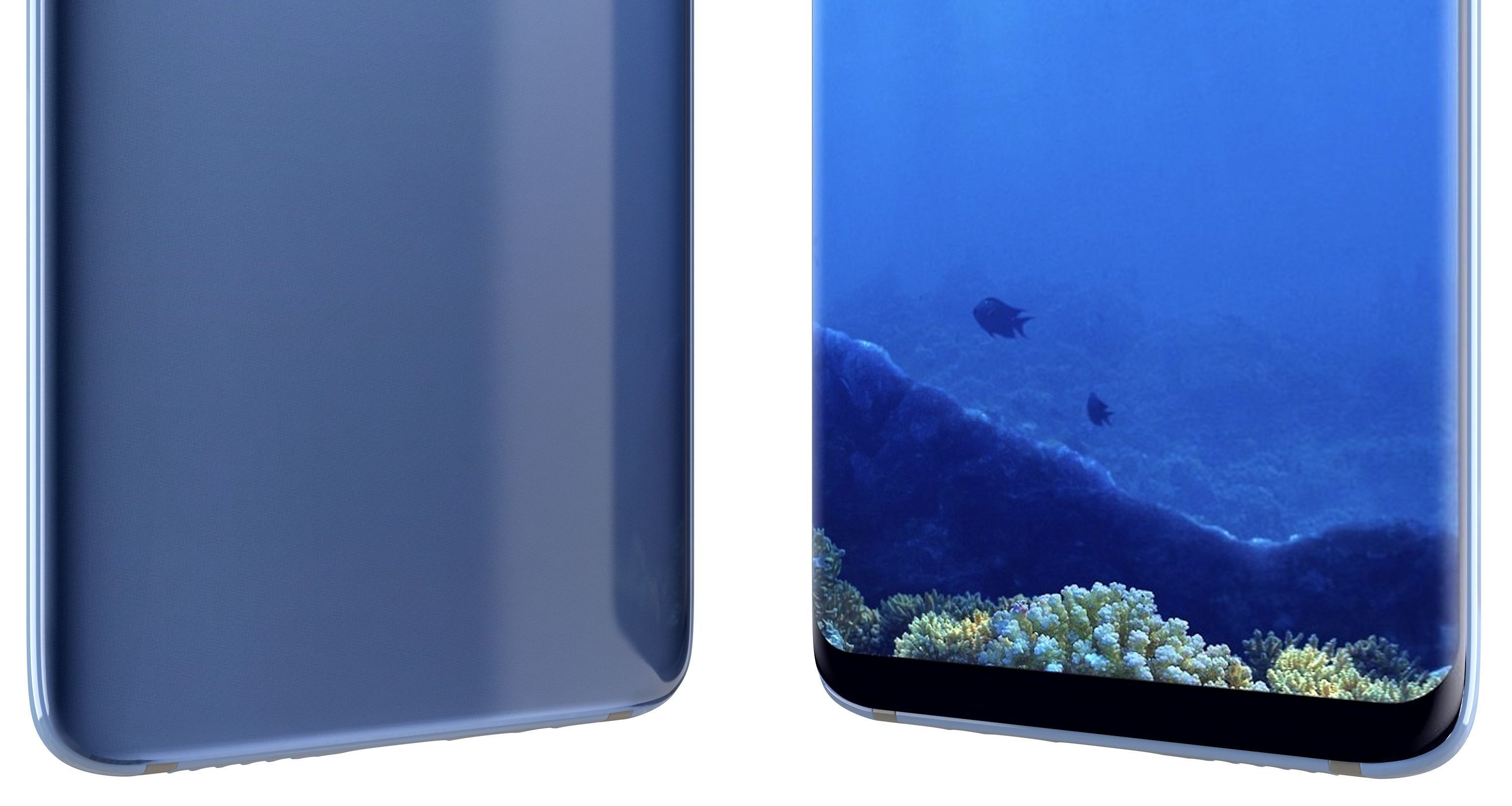 Samsung Galaxy S8 Coral Blue  3D model_13