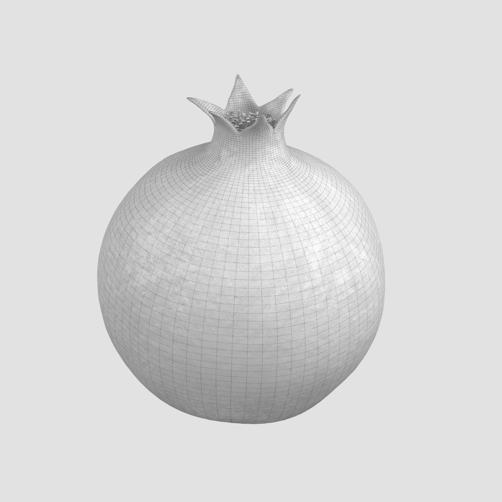Pomegranate 3D model_4