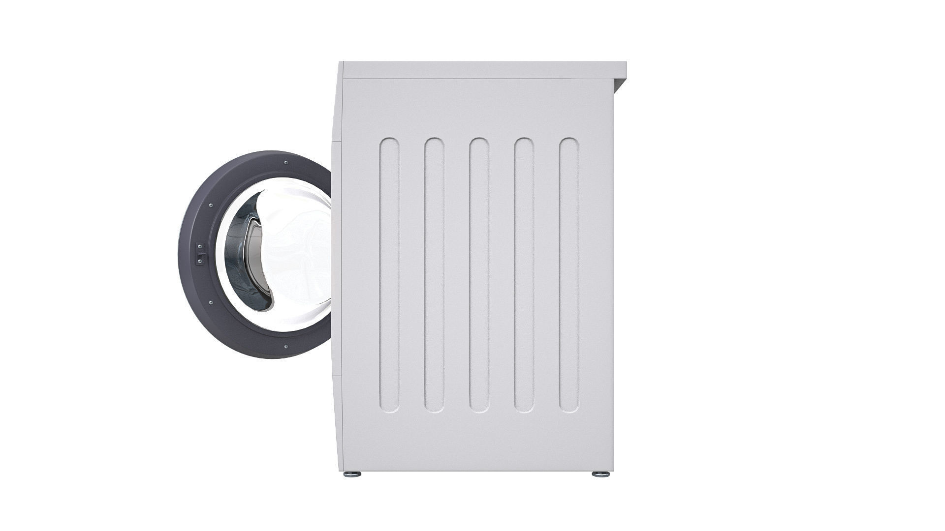 LG Washer 3D model_8