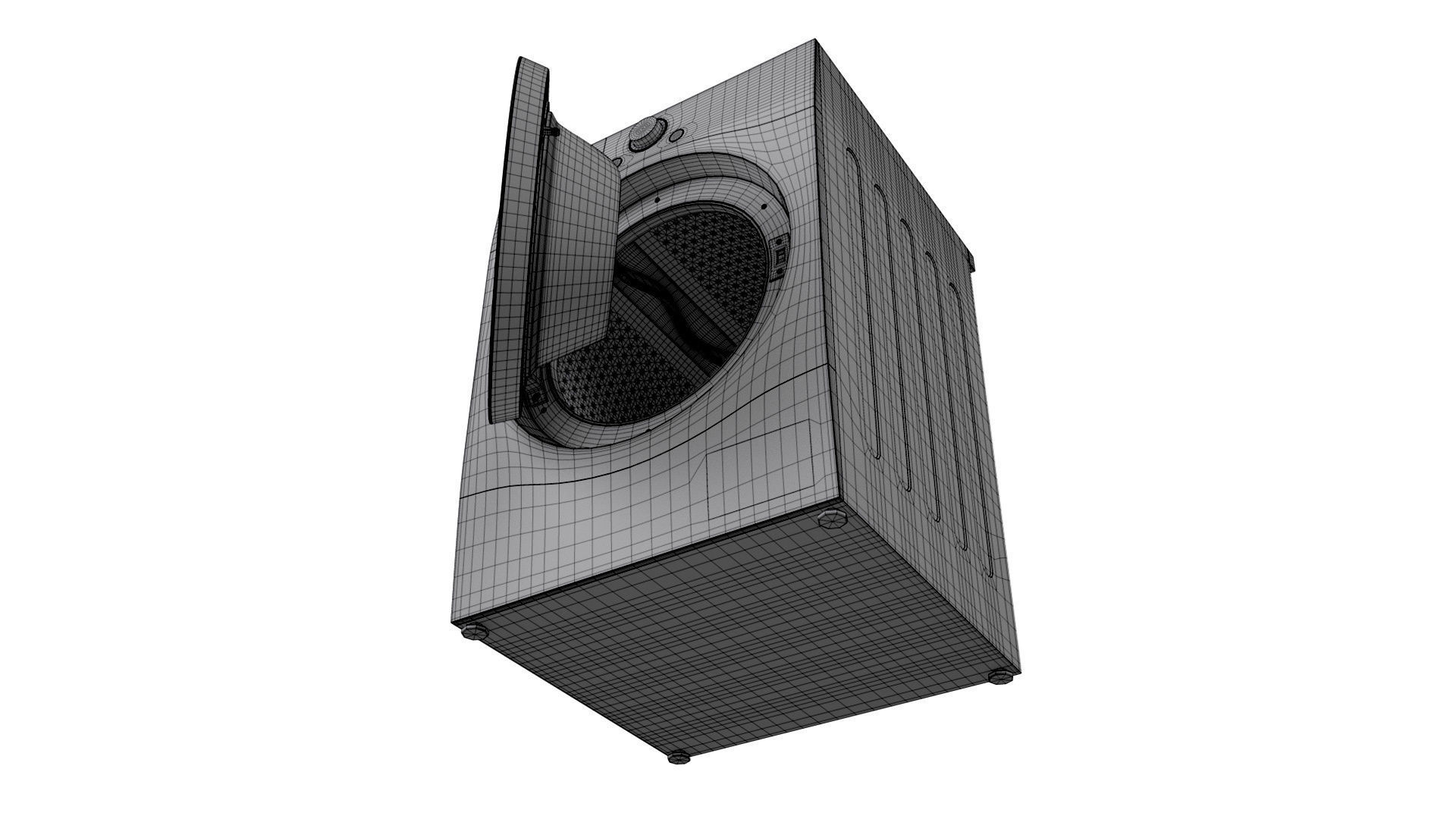LG Washer 3D model_11