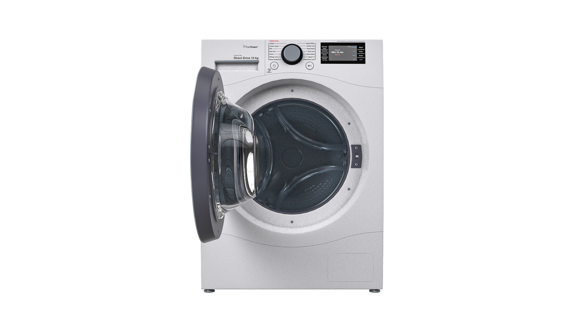 LG Washer 3D model_6
