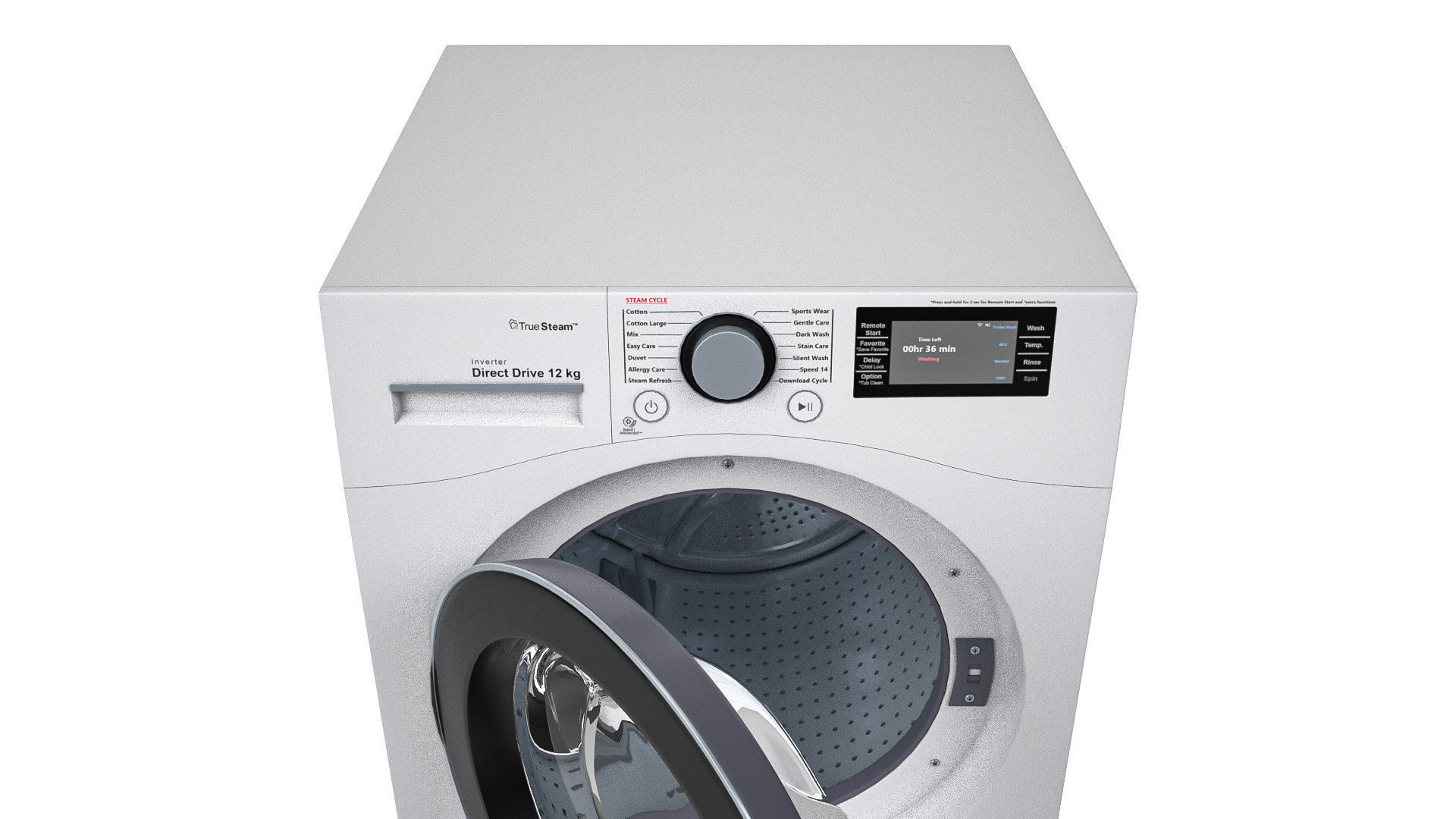 LG Washer 3D model_3