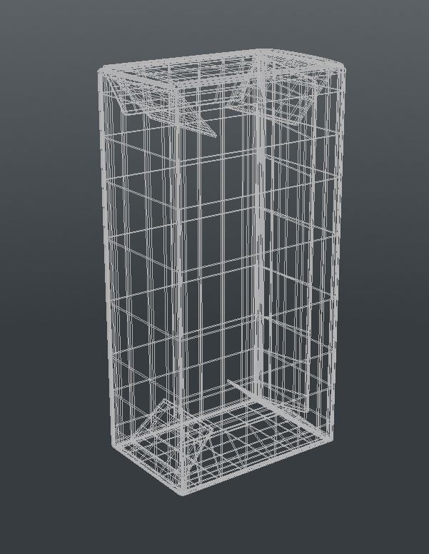Package Box 3D model_3
