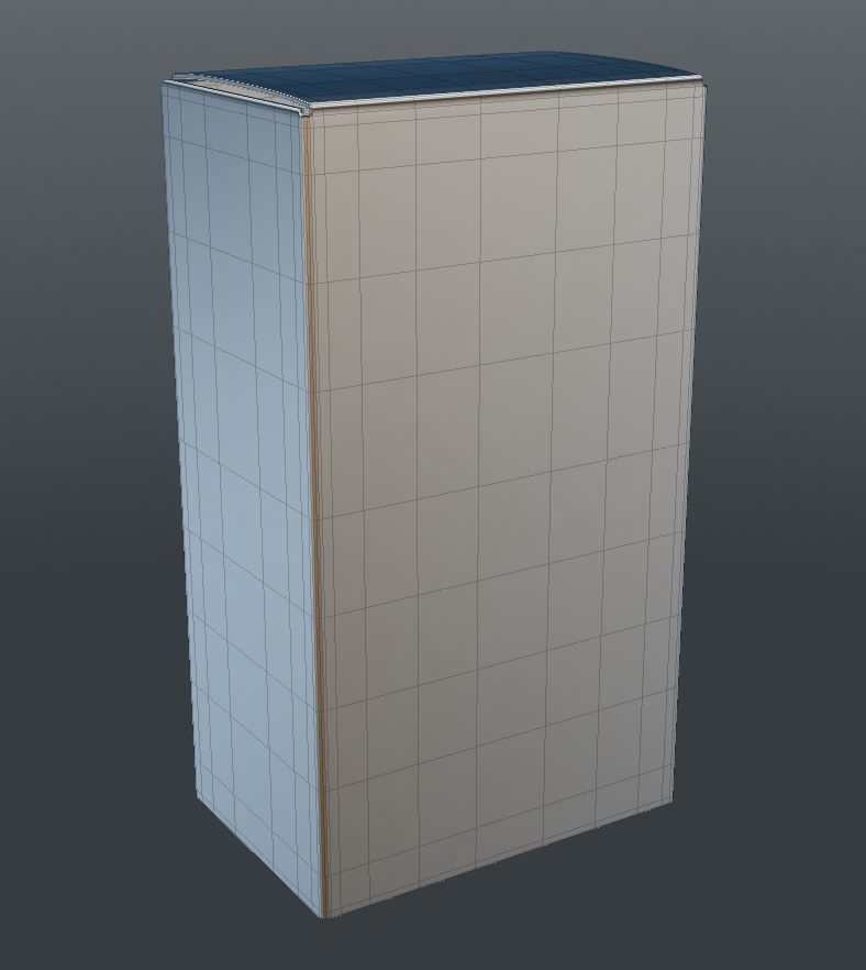Package Box 3D model_1