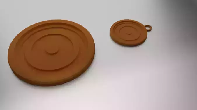 Glass Coaster Sun and Pendant