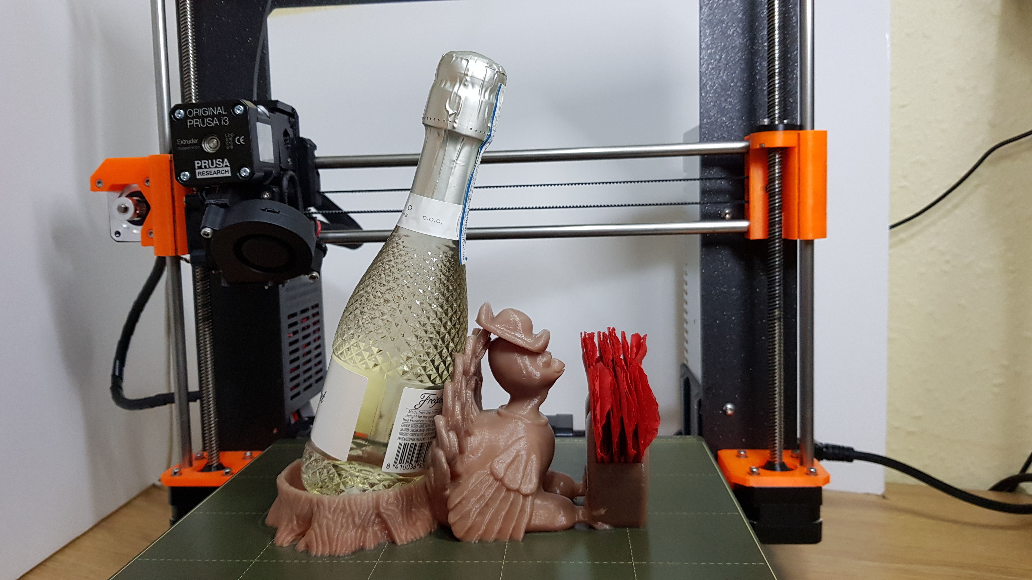 Animated Turkey Bird - Thanksgiving Christmas Valentine - Holder 3D print model_3