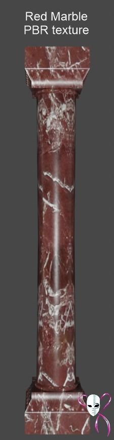 Column -  used with any Architectural style Low-poly 3D model_3