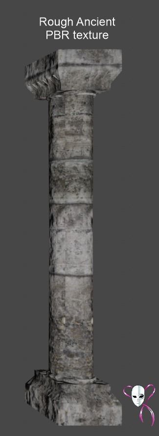 Column -  used with any Architectural style Low-poly 3D model_5