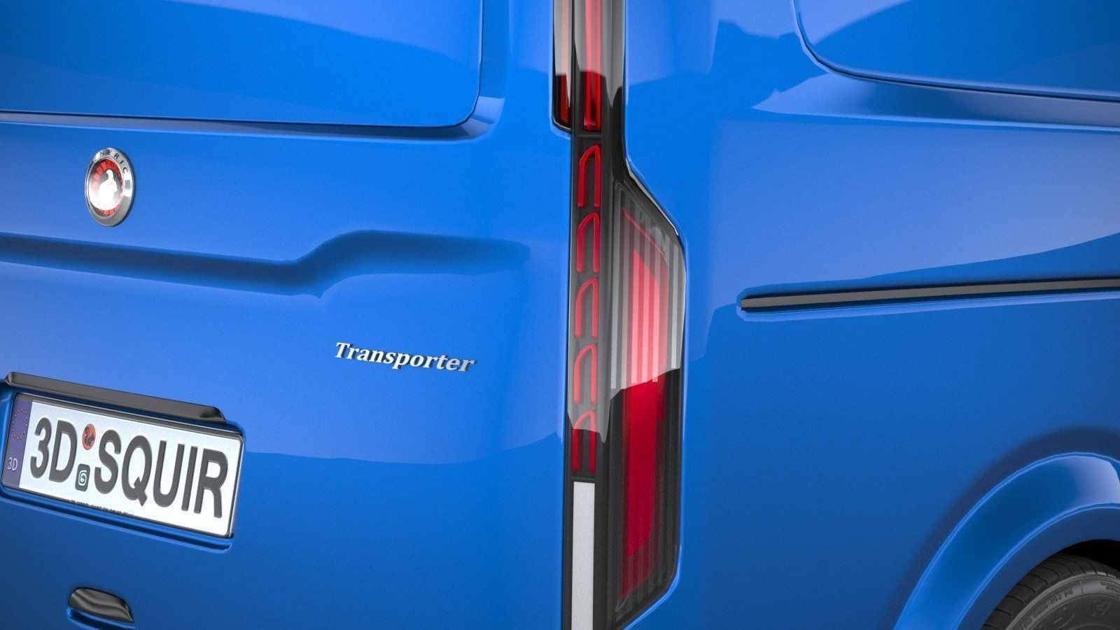 Generic Van Medium 2020 3D model_18