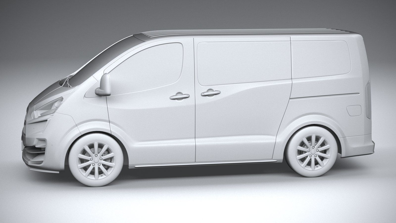 Generic Van Medium 2020 3D model_22