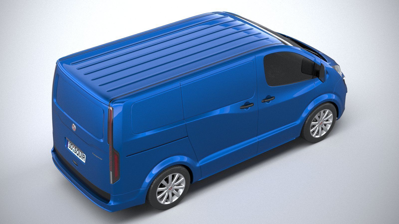 Generic Van Medium 2020 3D model_10
