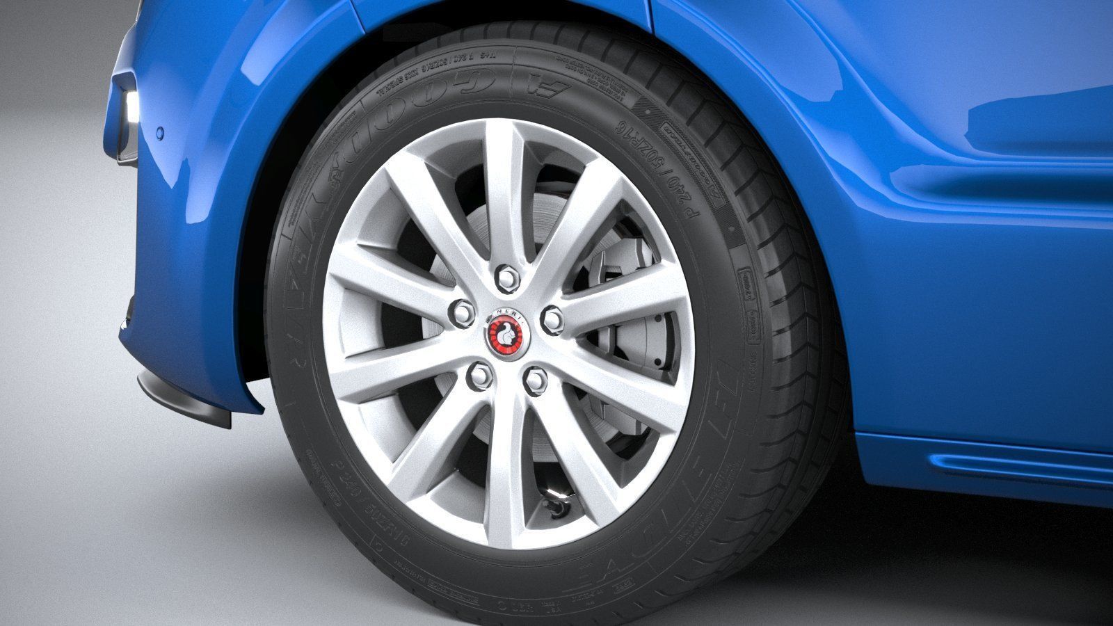 Generic Van Medium 2020 3D model_16