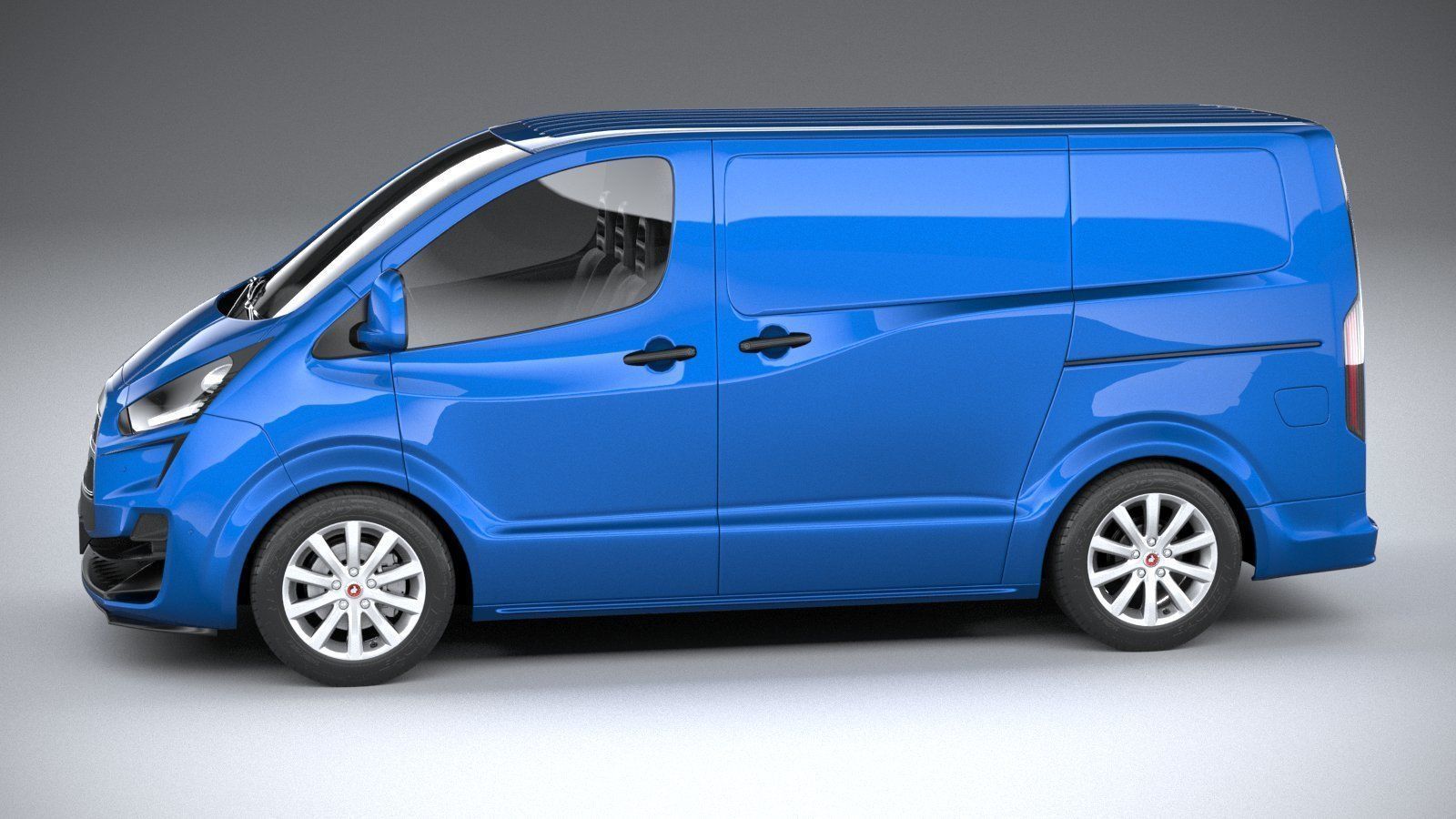 Generic Van Medium 2020 3D model_8
