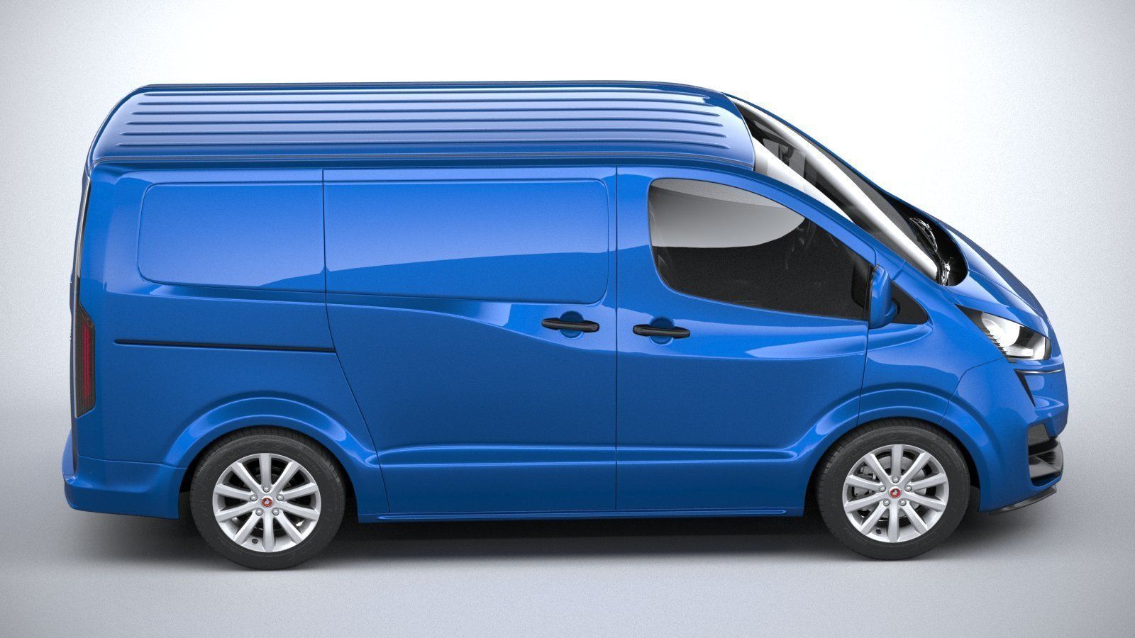 Generic Van Medium 2020 3D model_11