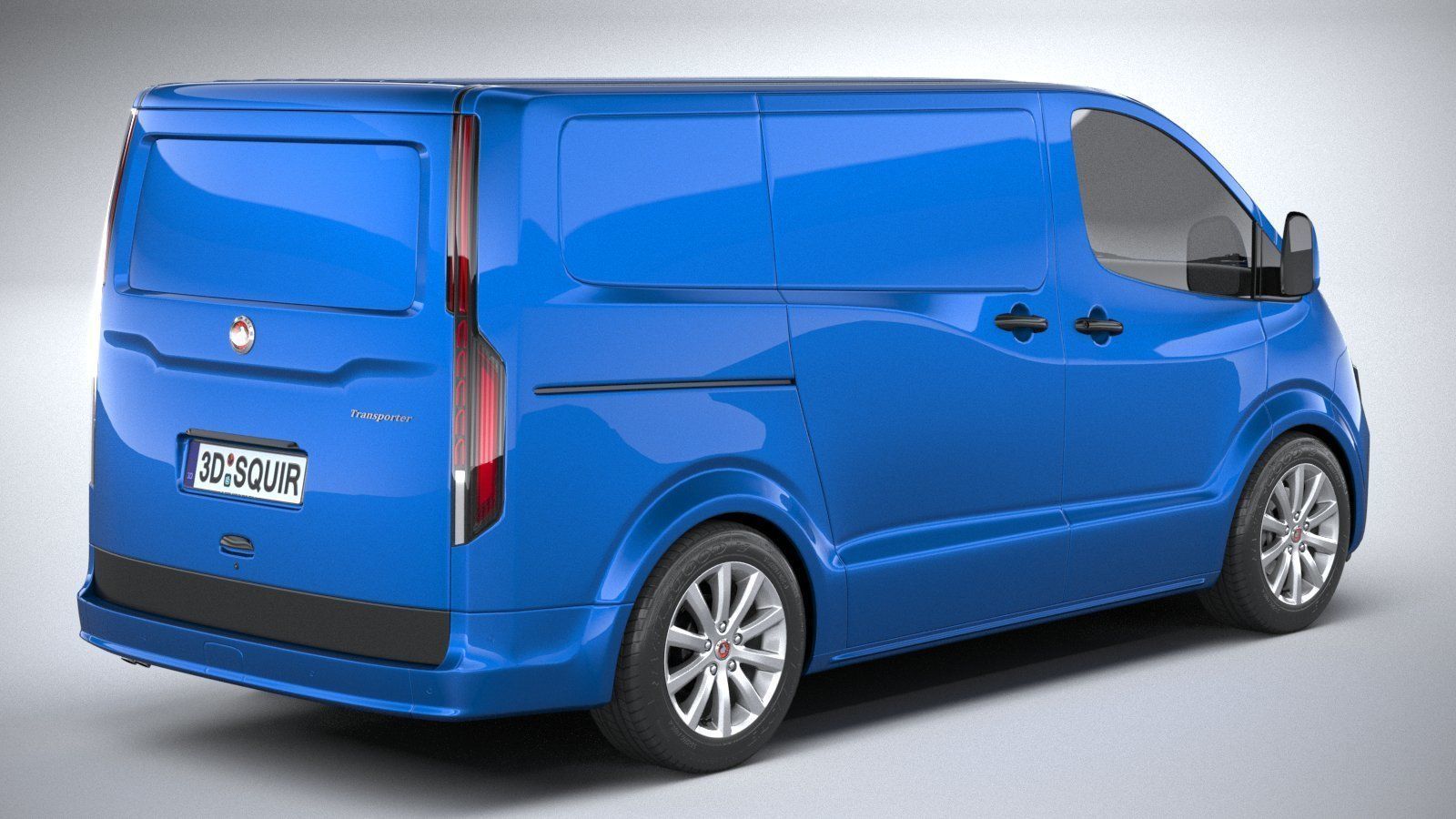 Generic Van Medium 2020 3D model_17