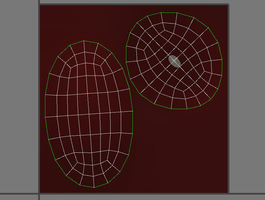 Red Kidney Bean Low-poly 3D model_12