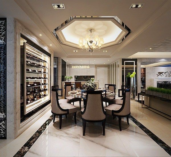 Luxury minimalist interior design living r... 3D Model ...