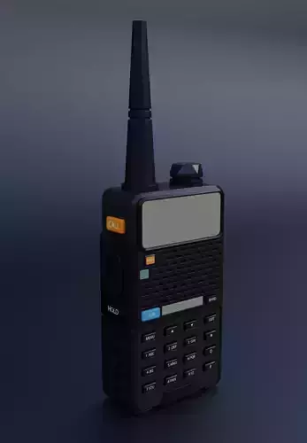 Walkie Talkie 3D model