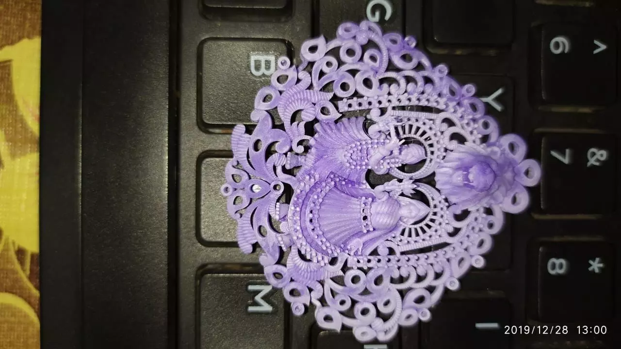 polki pendent 3D print model_0