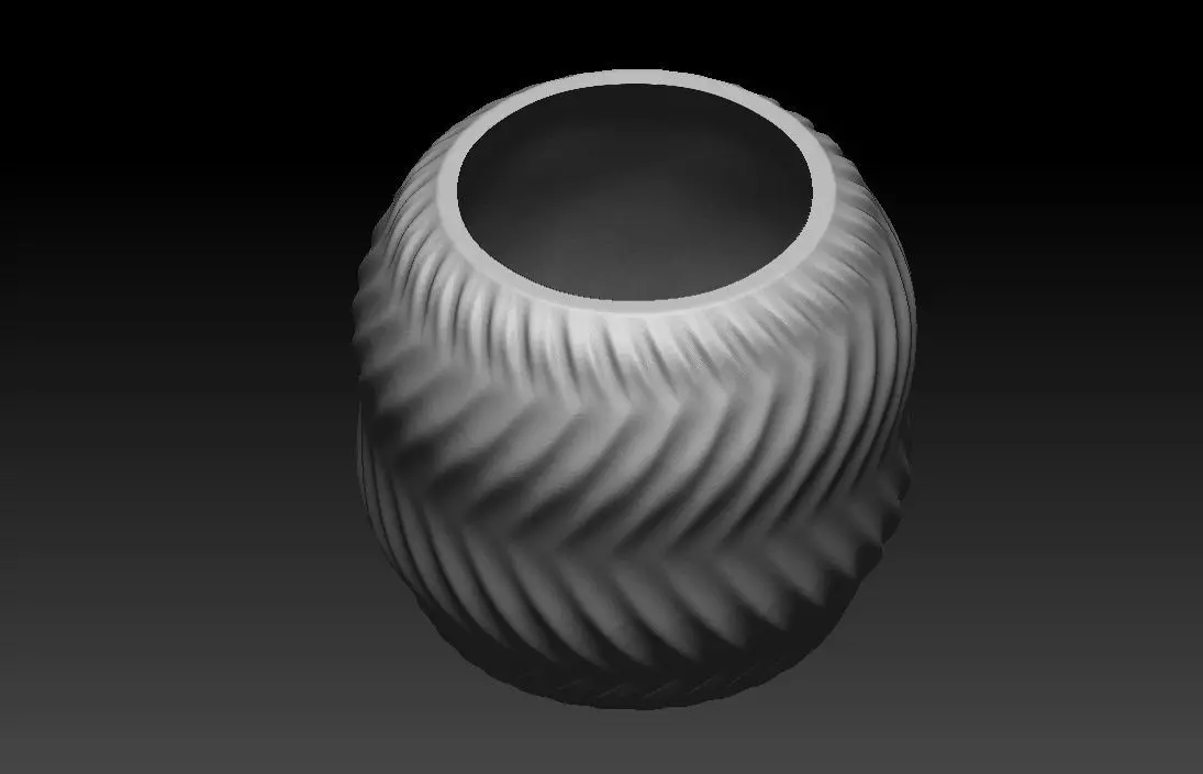 Extended pot 6 3D print model
