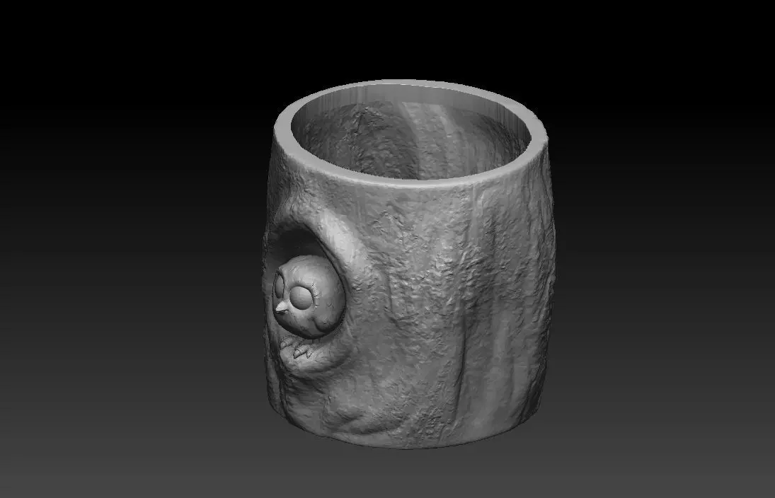 Extended pot 5 3D print model