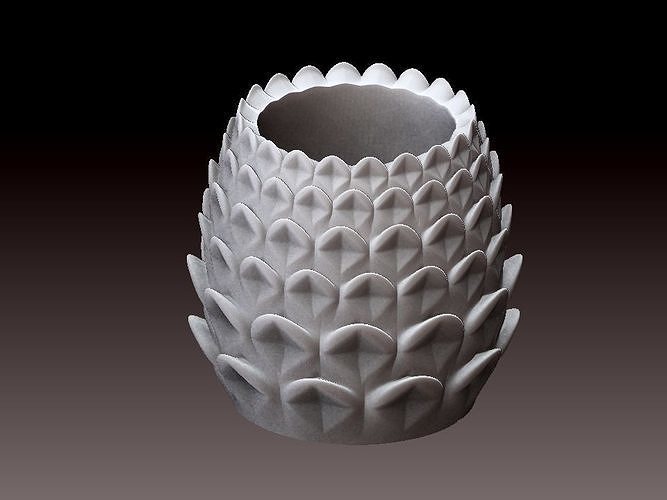 Extended pot 4 3D print model