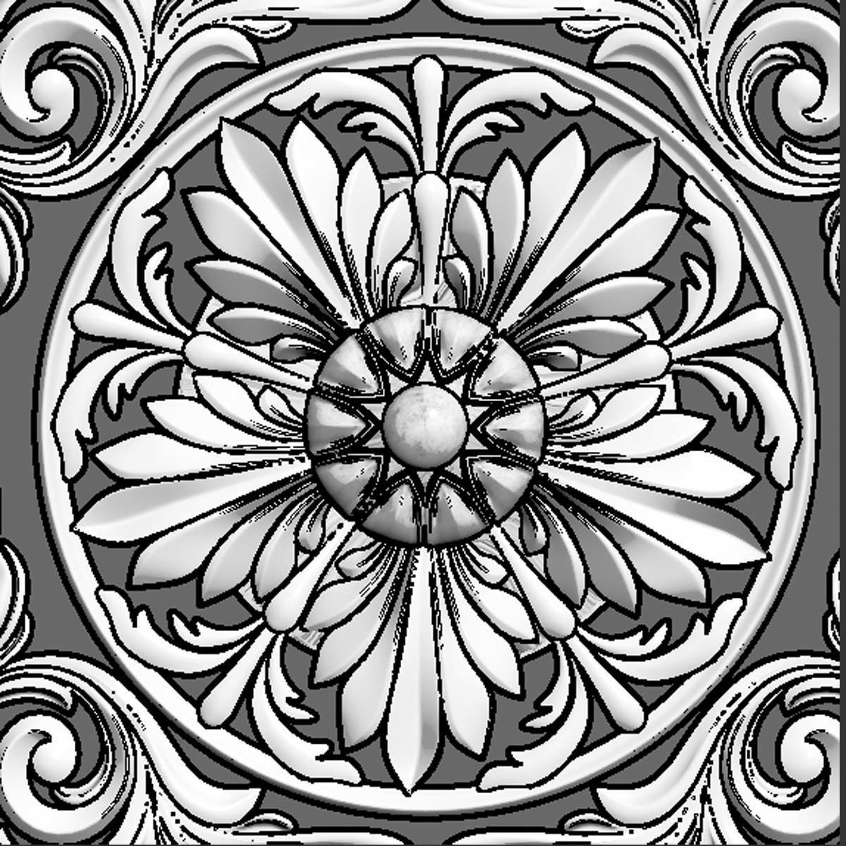 Trim Ornament 41 3D model_7