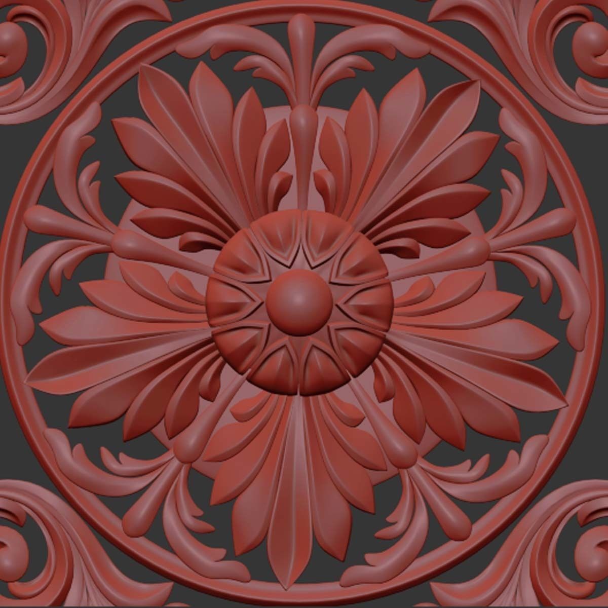Trim Ornament 41 3D model_5