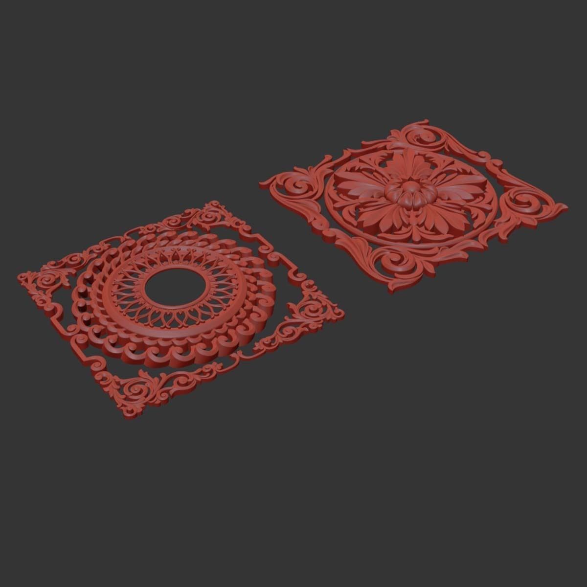 Trim Ornament 41 3D model_3
