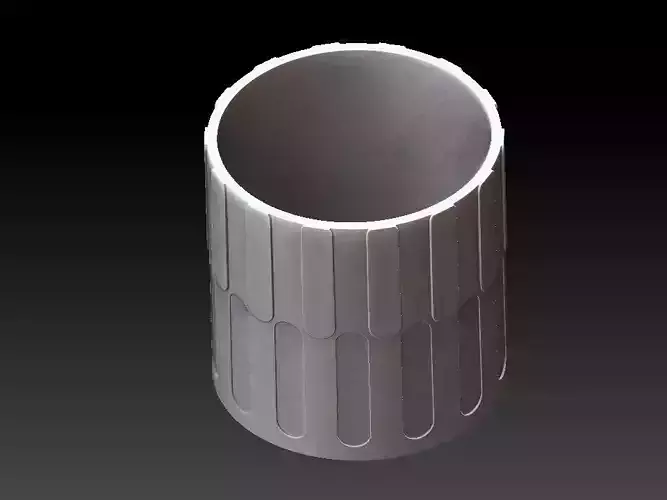 Extended pot 25 3D print model