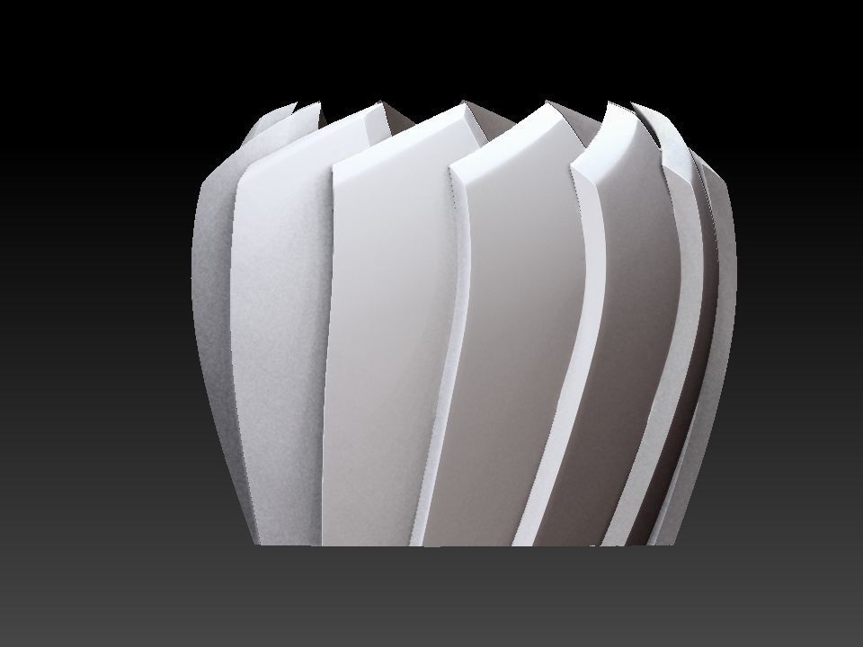 Extended pot 24 3D print model_1