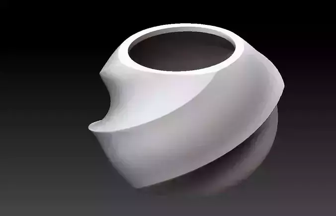 Extended pot 23 3D print model